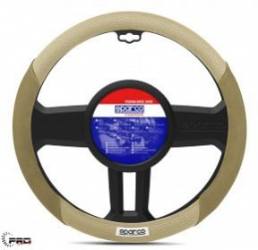 SPARCO STEERING WHEEL COVER SUEDE+LEATHER SPC1112BE