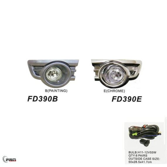 Ford Ranger 2010-2011 Fog Lights - FD390