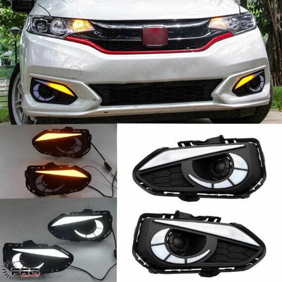 Honda Fit 2017-UP Front LED Fog Lamps