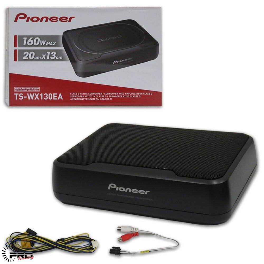 dør kapacitet Sociale Studier Pioneer subwoofer Underseat Ts-wx130EA - Pro Tuning