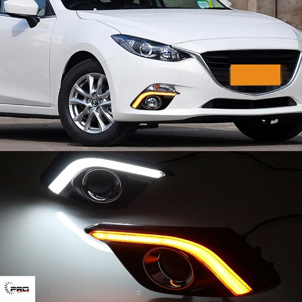 Fog Mazda 3 2014 2017 LED Cover Only Pro Tuning