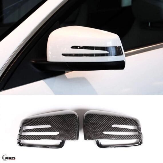 Mercedes W204 Mirror Cover Carbon