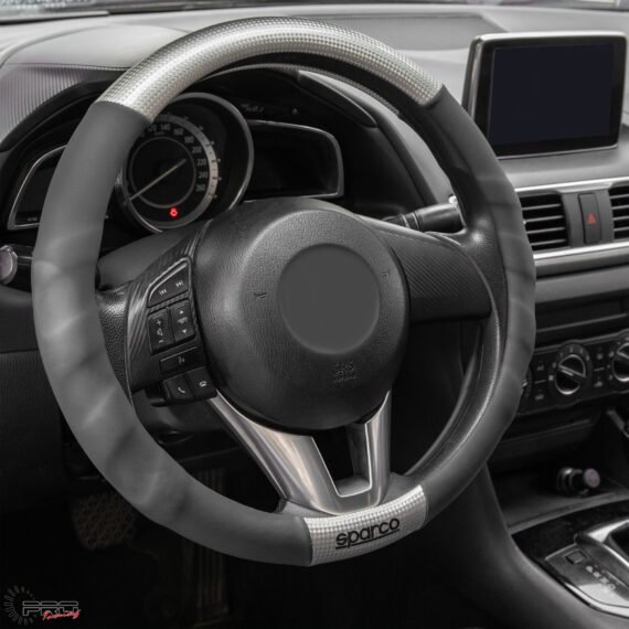 SPARCO STEERING WHEEL COVER CARBON+PU SPC1101 - Image 2