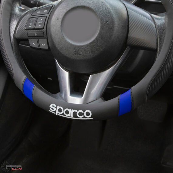 SPARCO STEERING WHEEL COVER SPS132BL - Image 3