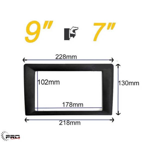 Frame Android 9” to 7”