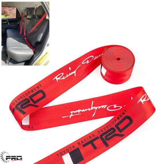 Seat Belt Strap - TRD Red