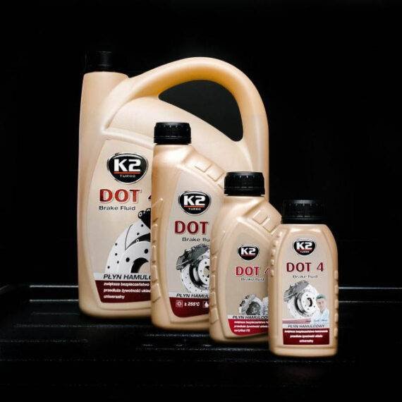 K2 K124 DOT 4 BRAKE FLUID 500ML