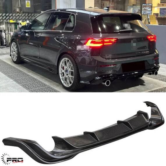 VW Golf 8 Rear Diffuser