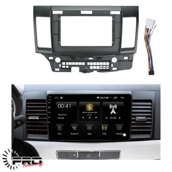 Frame Mitsubishi Lancer EX Android (9 inches) with Wiring