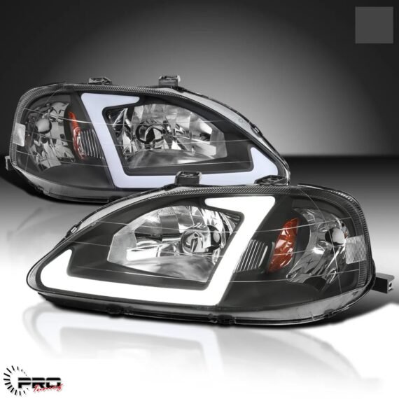 Sonar Honda Civic EK 99-00 Black Housing With LED