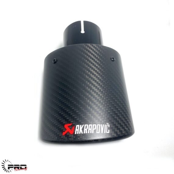 Exhaust Tips Single Carbon