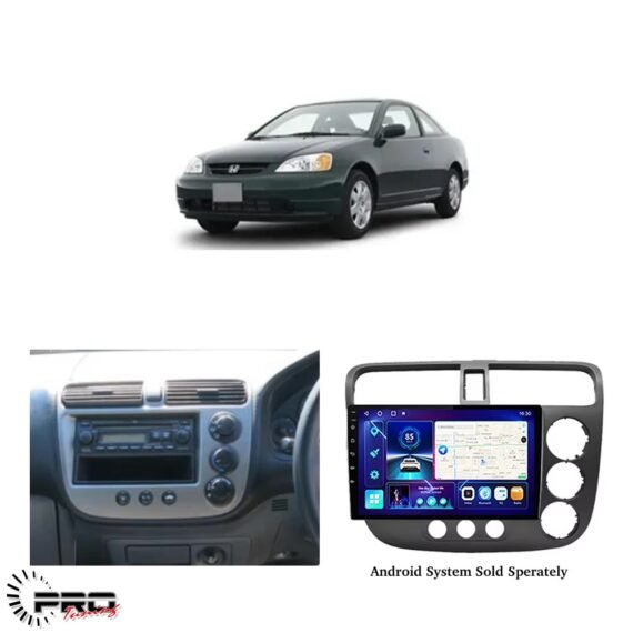 Frame Honda Civic ES 01-05 Android 9" with Wiring