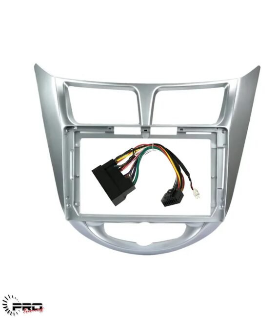 Frame Hyundai Accent 2010-2014 Android 9" with Wiring