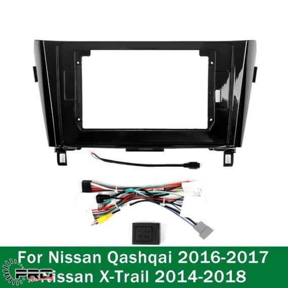 Frame Nissan Qashquai Android (10.1 inches) with Wiring & Canbus
