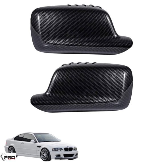 Batman Mirror Cover Carbon Bmw E46