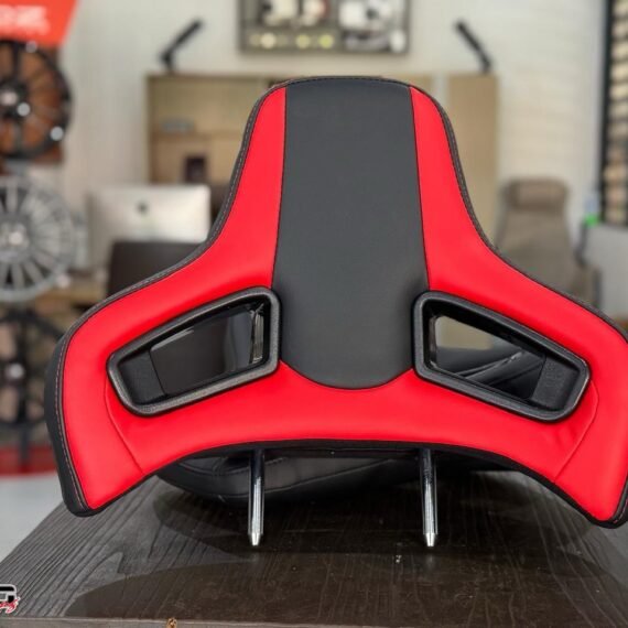 Head Rest - Black & Red