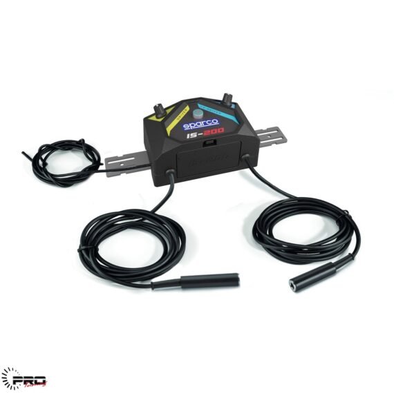 SPARCO INTERCOM CONTROL BOX PROF IS200 + KIT FOR AMPLIFIER SYSTEM IS110