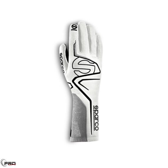 SPARCO GLOVES LAP FIA 8856-2018 12 WH/BK