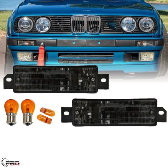 Bmw E30 Front Bumper Light Smoke