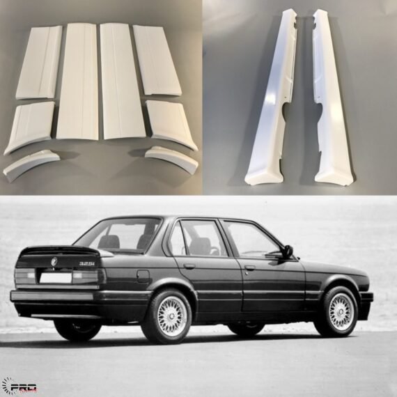Bodykit BMW E30 Door Panel + Side Skirts (8 Pieces)